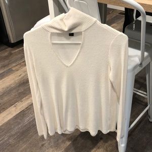 White Forever 21 sweater